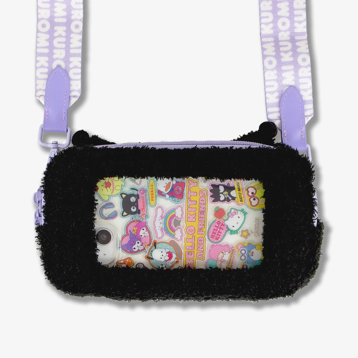 Kuromi x Sonix Plush Phone Wallet - Image 4