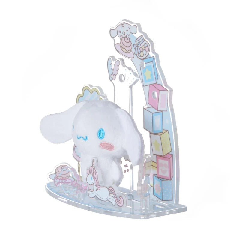 Cinnamoroll Mini Plush & Acrylic Stand Set (Nuikatsu Plushie Life Series) - Image 3