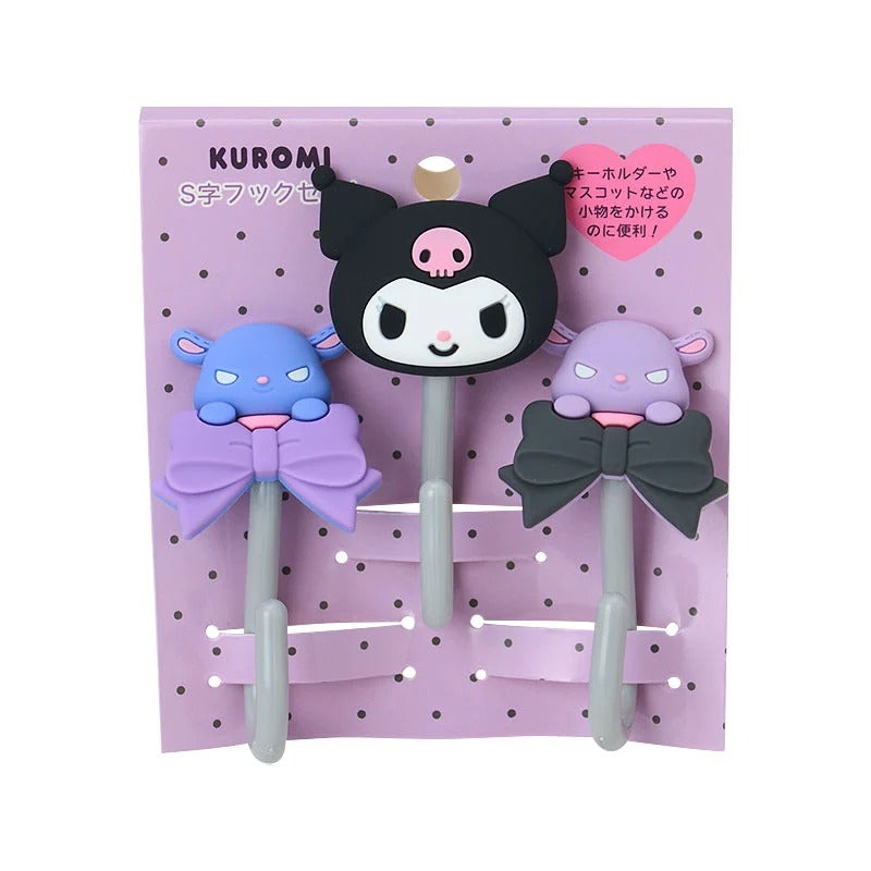 Kuromi OSHI Grid System S-Hook (Set of 3) - Image 2