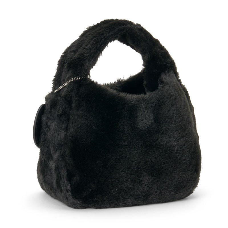 Kuromi Plush Boa Crossbody Bag - Image 4