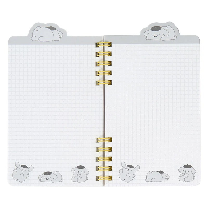 Pompompurin Slim Double Spiral Notebook (Strike A Pose Series) - Image 3
