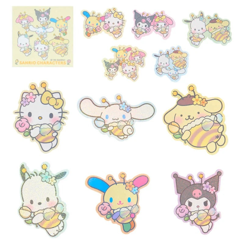Sanrio Characters 24-pc Sticker Set (Sweet As Can Bee Series) - Image 2