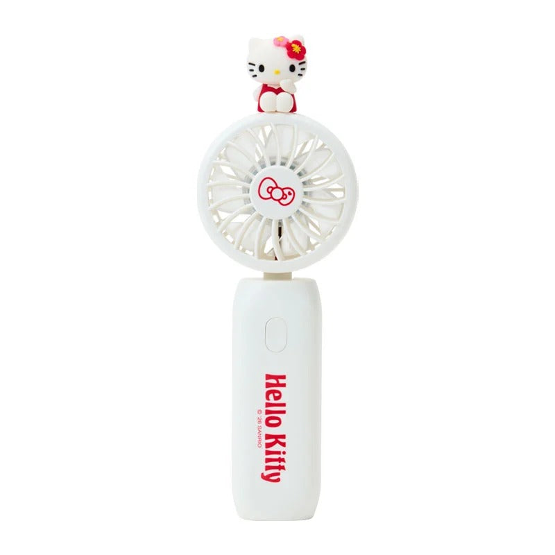 Hello Kitty 2-Way Portable Handy Fan (White) - Image 3