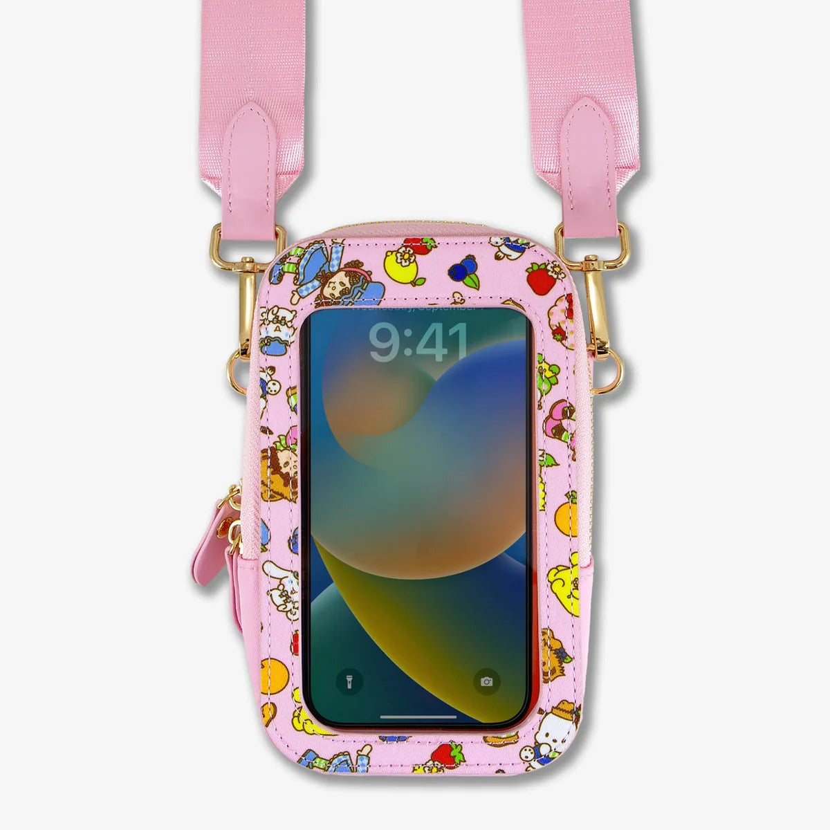 Hello Kitty and Friends x Sonix Strawberry Shortcake Printed Phone Pouch - Image 3