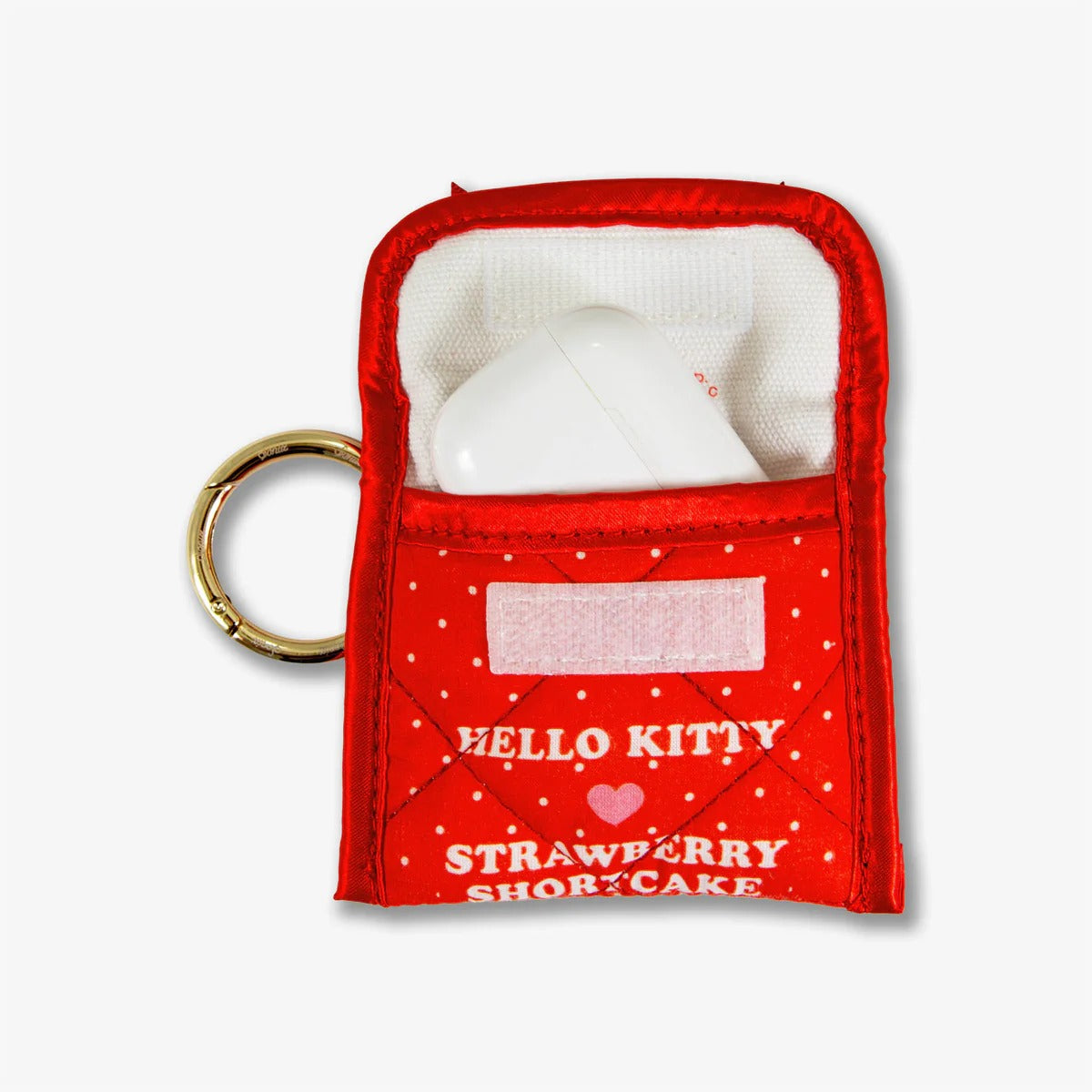 Hello Kitty and Friends x Sonix Strawberry Shortcake Ear Bud Pouch - Image 3