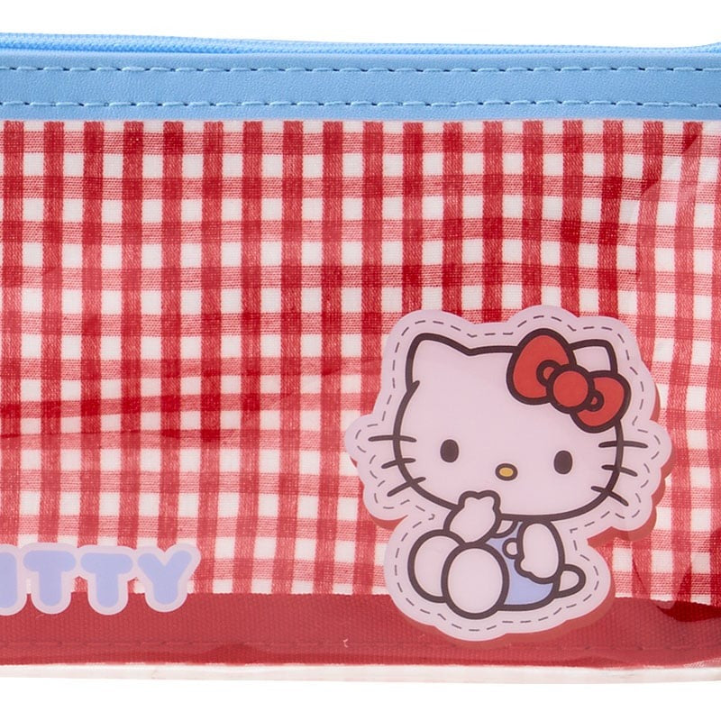 Hello Kitty Gingham Pencil Pouch - Image 3