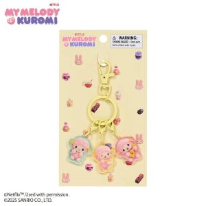 My Sweet Piano Acrylic Keychain (My Melody & Kuromi Netflix Series)