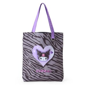 Kuromi Tote Bag (Animal Print Monochrome Series)