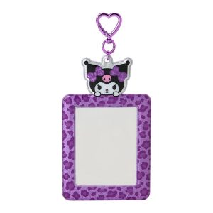 Kuromi Leopard ID Badge Holder (Enjoy Idol Series)