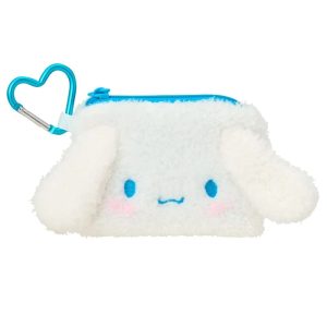 Cinnamoroll Fuzzy Mini Zipper Pouch