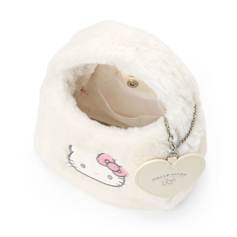 Hello Kitty Plush Boa Crossbody Bag - Image 2