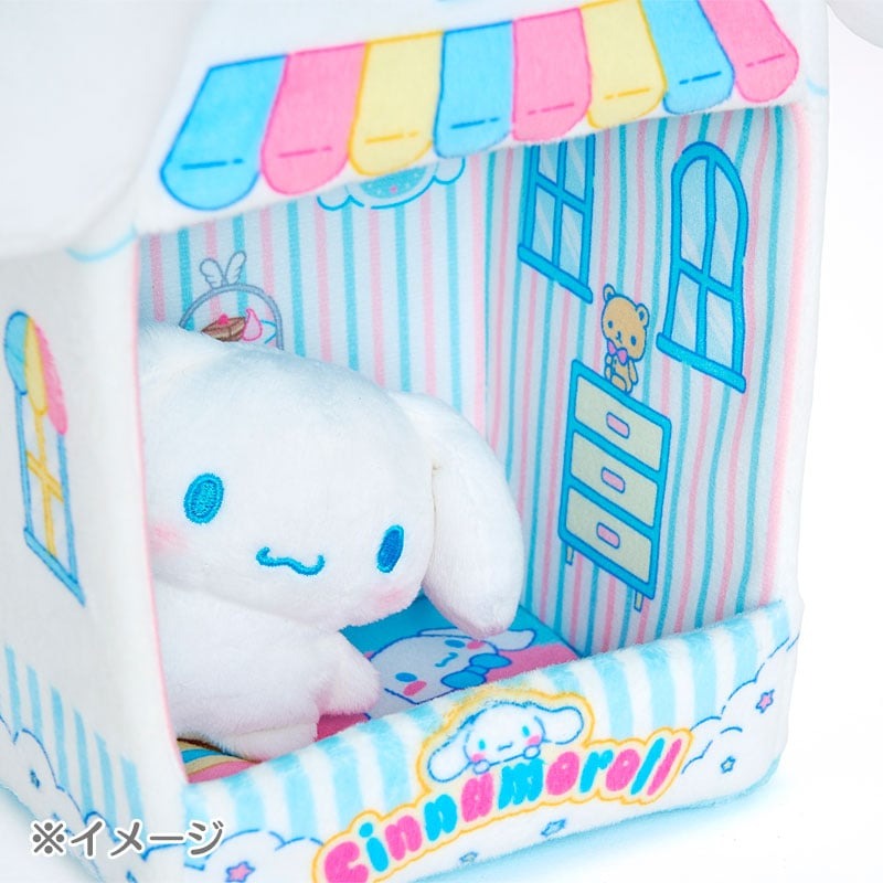 Cinnamoroll Mini Mascot Plush (Hello Kitty and Friends Supercute Adventures Series) - Image 2