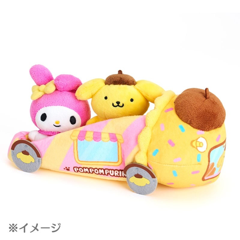 Pompompurin Mini Mascot Plush (Hello Kitty and Friends Supercute Adventures Series) - Image 2