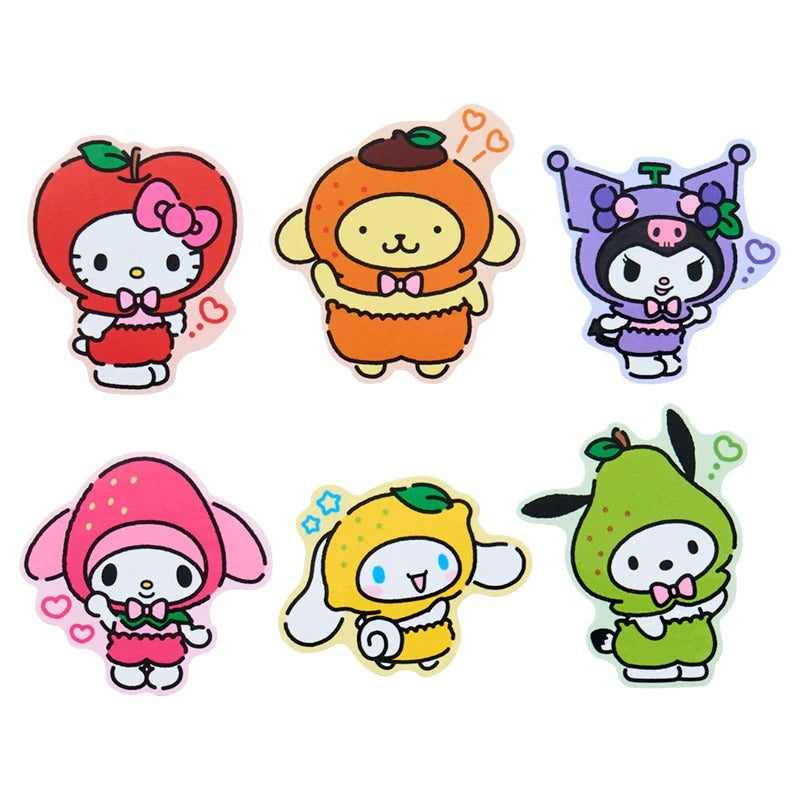 Sanrio Characters 35-pc Sticker Set (Fruits Series) - Image 4