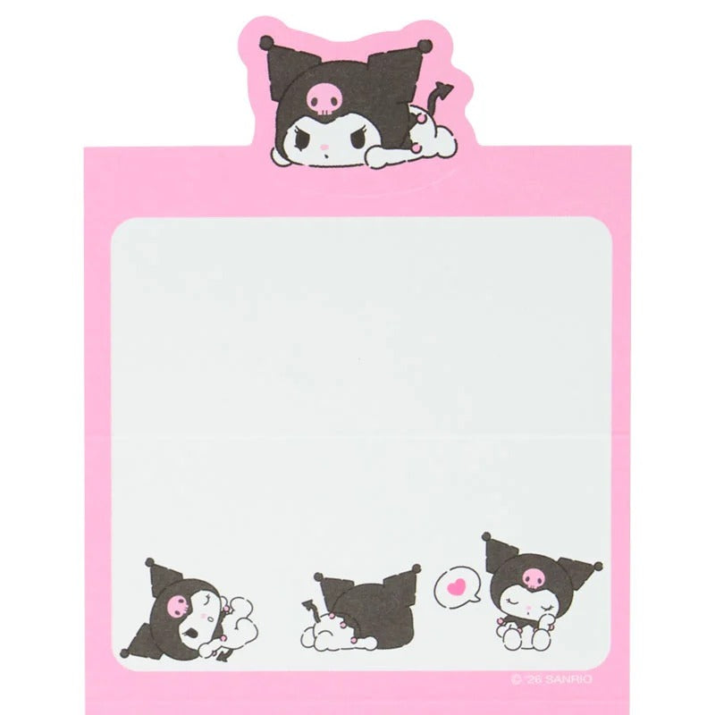 Kuromi Mini Notes Memo Pad (Strike A Pose Series) - Image 4