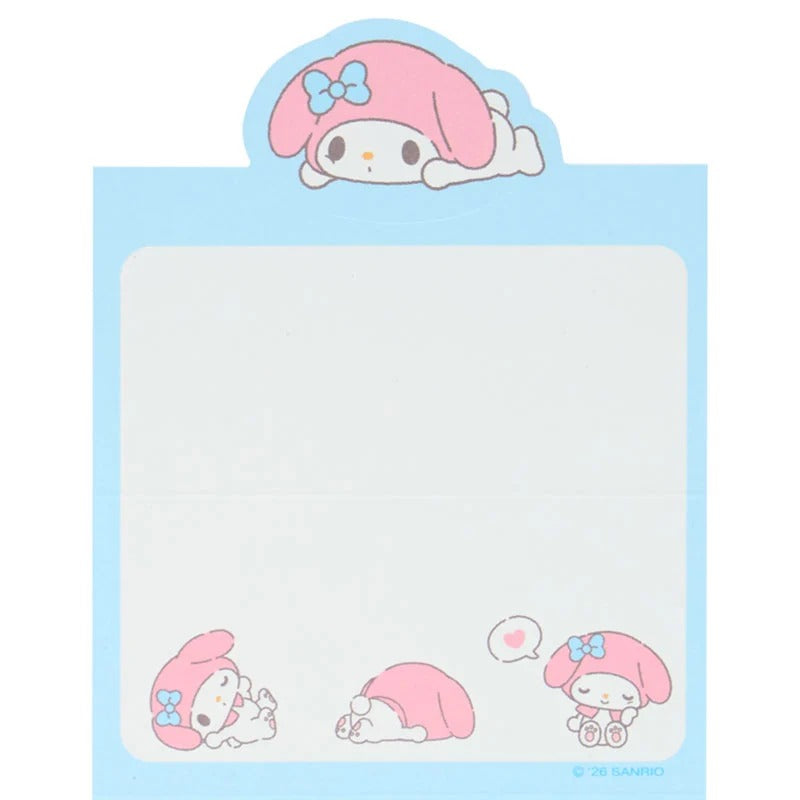 My Melody Mini Notes Memo Pad (Strike A Pose Series) - Image 4