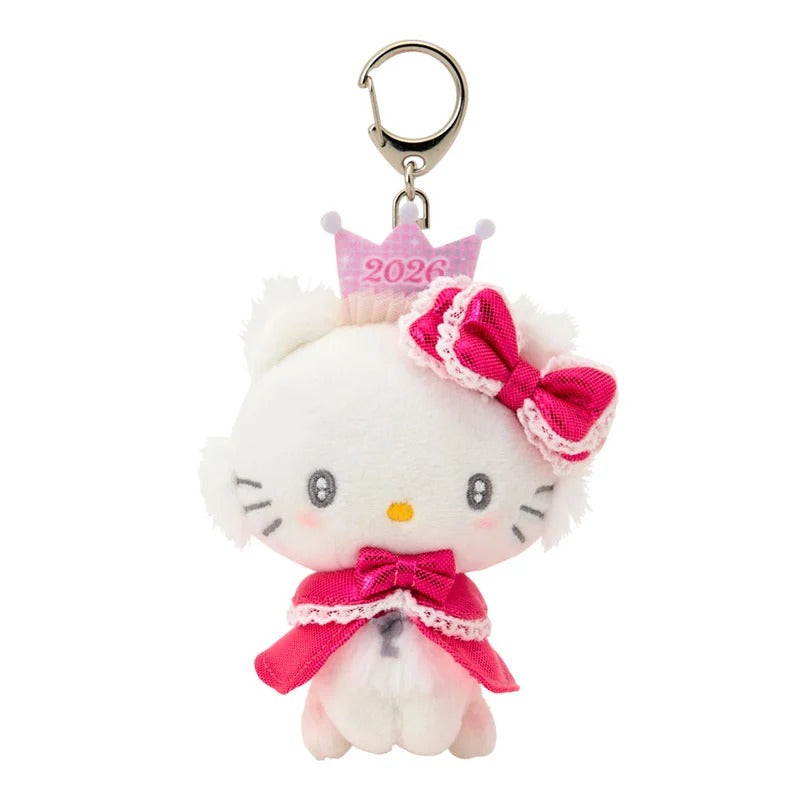 Sanrio Characters Plush Mascot Keychain Blind Box (2026 New Year Dress Series 2) - Image 4