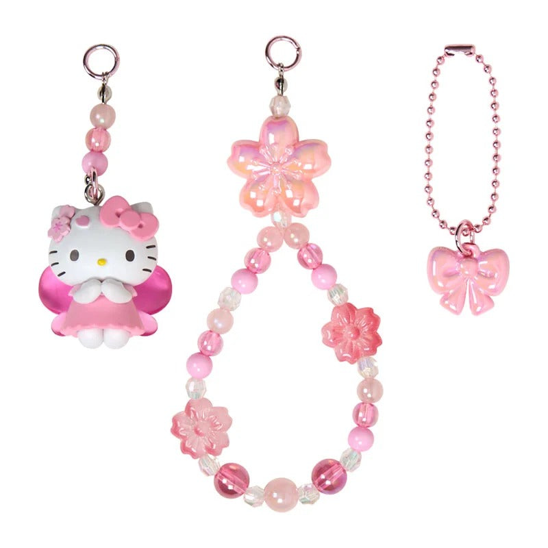 Hello Kitty Bag Charm (Cherry Blossom Fairies Series) - Image 2