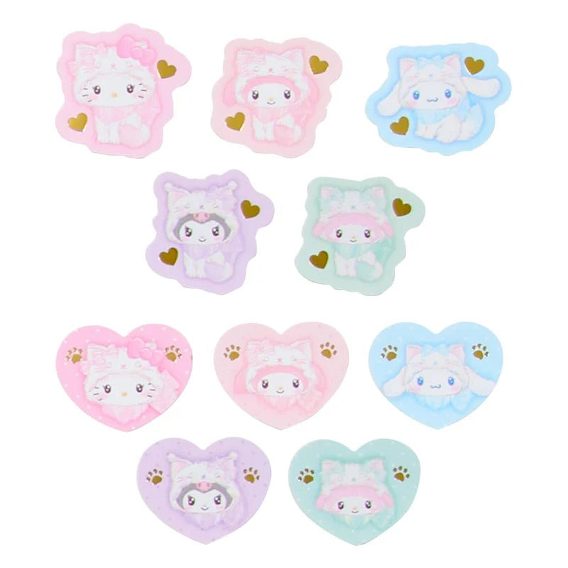 Sanrio Characters 26-pc Sticker Pack (Milky Kitten Series) - Image 4