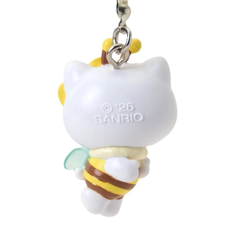 Hello Kitty Beaded Bag Charm (Sweet As Can Bee Series) - Image 3