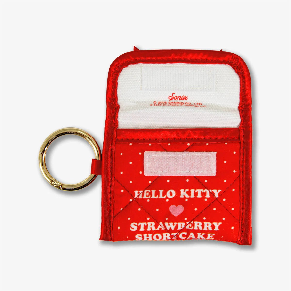 Hello Kitty and Friends x Sonix Strawberry Shortcake Ear Bud Pouch - Image 4