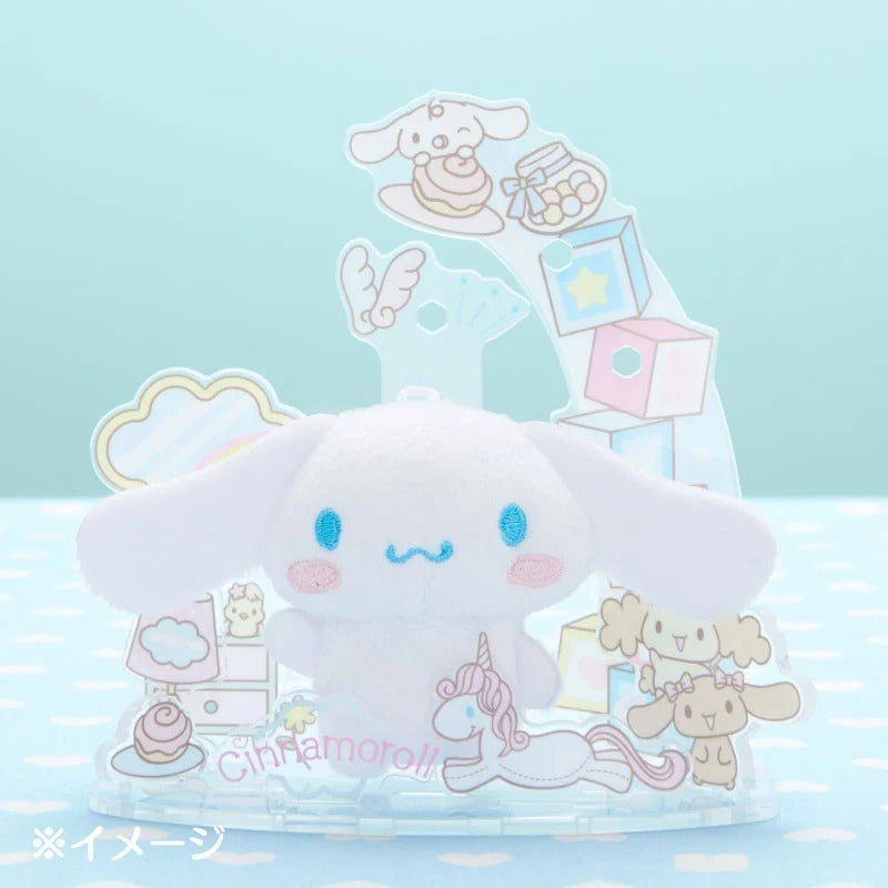 Cinnamoroll Mini Plush & Acrylic Stand Set (Nuikatsu Plushie Life Series) - Image 2