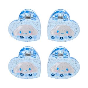 Cinnamoroll 4-pc Mini Glitter Hair Clip Set