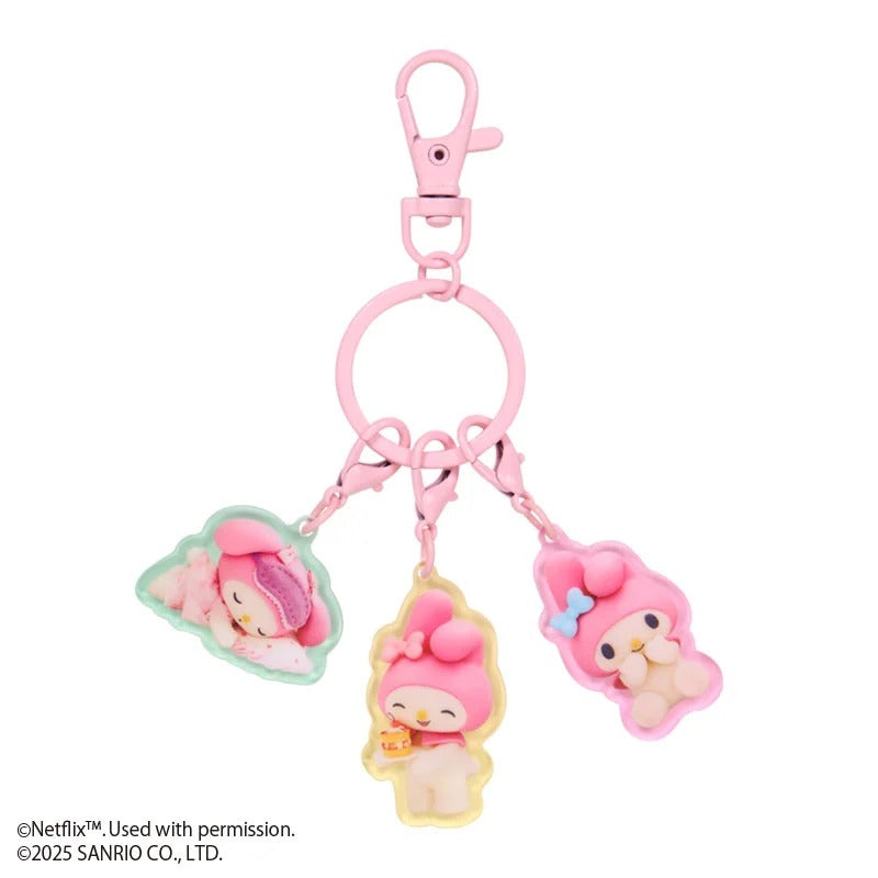 My Melody Acrylic Keychain (My Melody & Kuromi Netflix Series) - Image 2