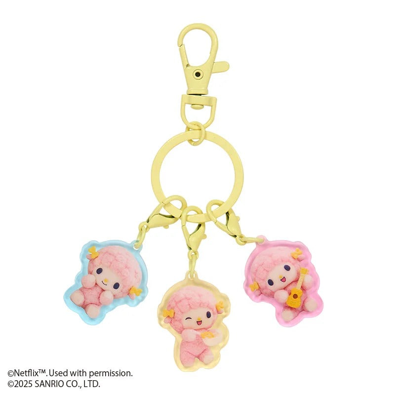 My Sweet Piano Acrylic Keychain (My Melody & Kuromi Netflix Series) - Image 2