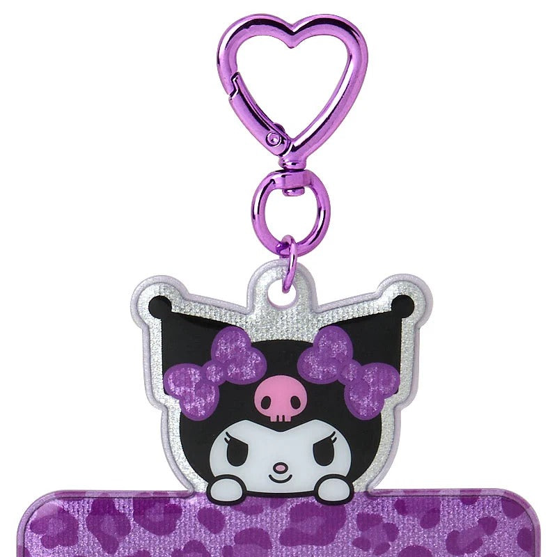 Kuromi Leopard ID Badge Holder (Enjoy Idol Series) - Image 3