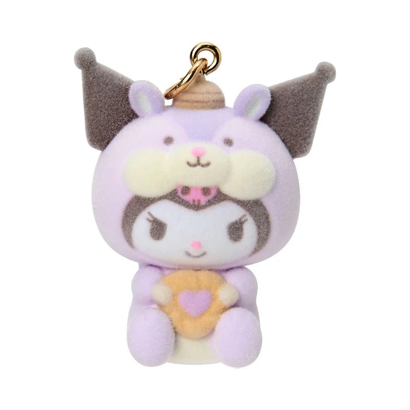 Kuromi Bag Charm (Fluffy Squirrel Series) - Image 2
