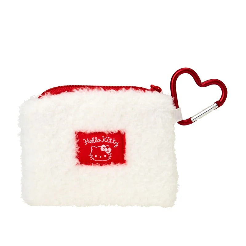 Hello Kitty Fuzzy Mini Zipper Pouch - Image 3