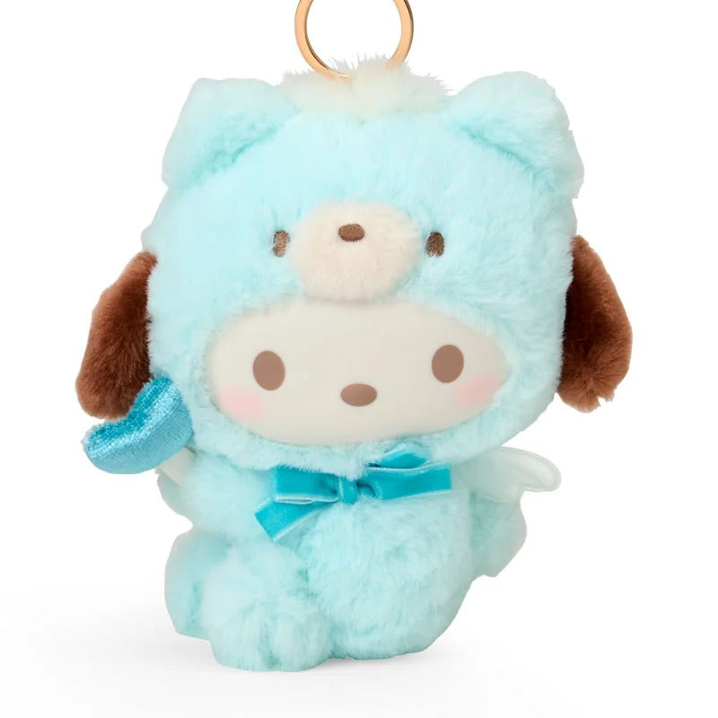 Pochacco Plush Mascot Keychain (Angel Teddy Bear Series)? - Image 2