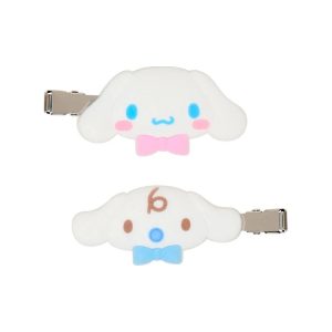 Cinnamoroll Besties Flocked Mini Hair Clip Set