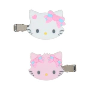 Charmmy Kitty Besties Flocked Mini Hair Clip Set