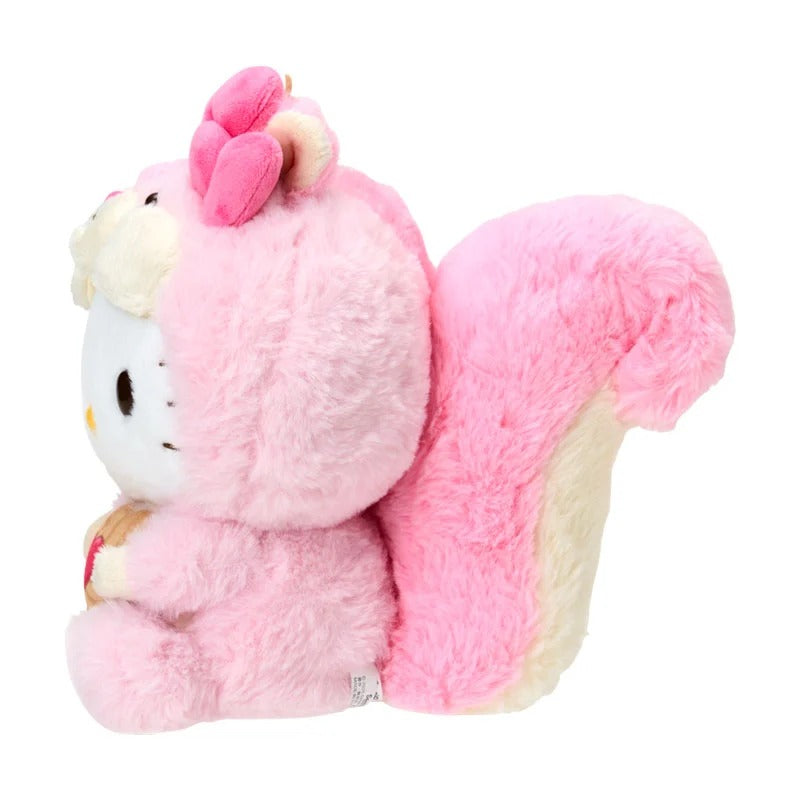 Hello Kitty 8 Plush (Fluffy Squirrel Series) - Image 2