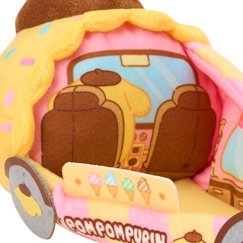 Pompompurin Soft Food Truck Playset (Hello Kitty and Friends Supercute Adventures Series) - Image 7