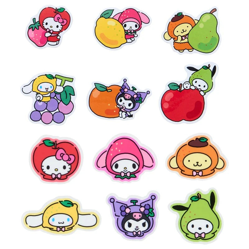 Sanrio Characters 35-pc Sticker Set (Fruits Series) - Image 5