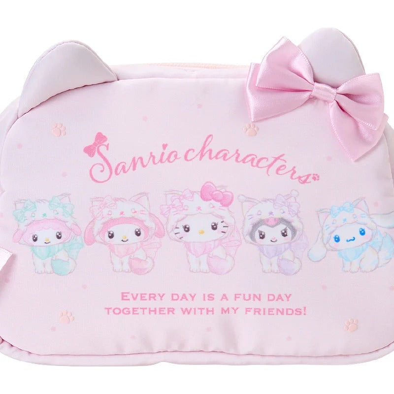 Sanrio Characters Zipper Pouch (Milky Kitten Series) - Image 5