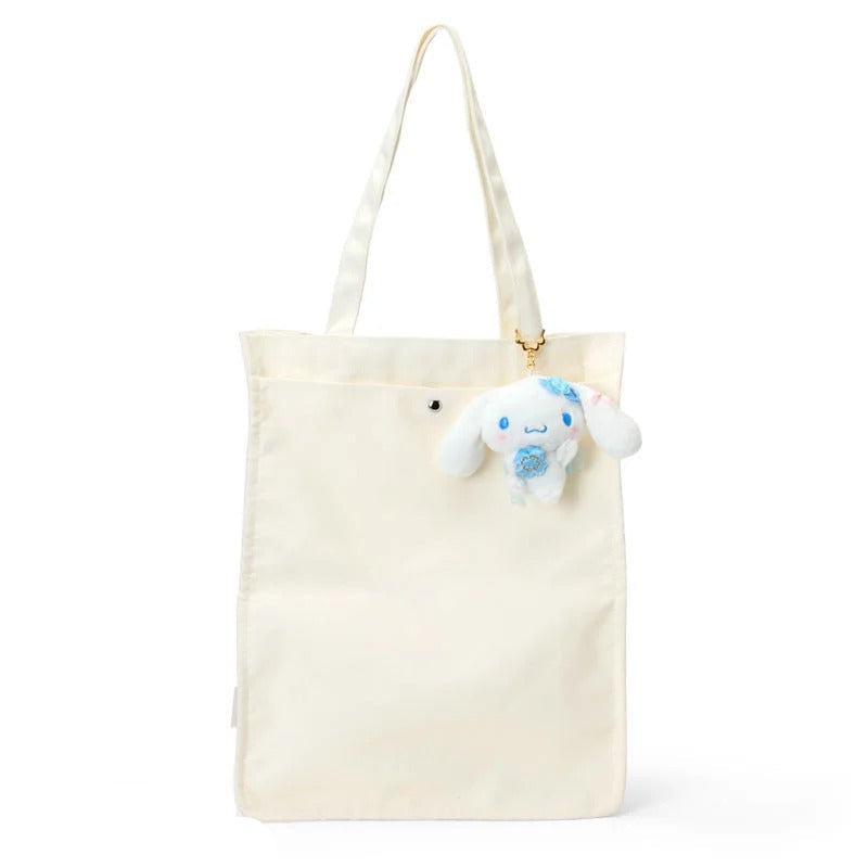 Cinnamoroll Plush Mascot Keychain (Blue Clover Series) - Image 2