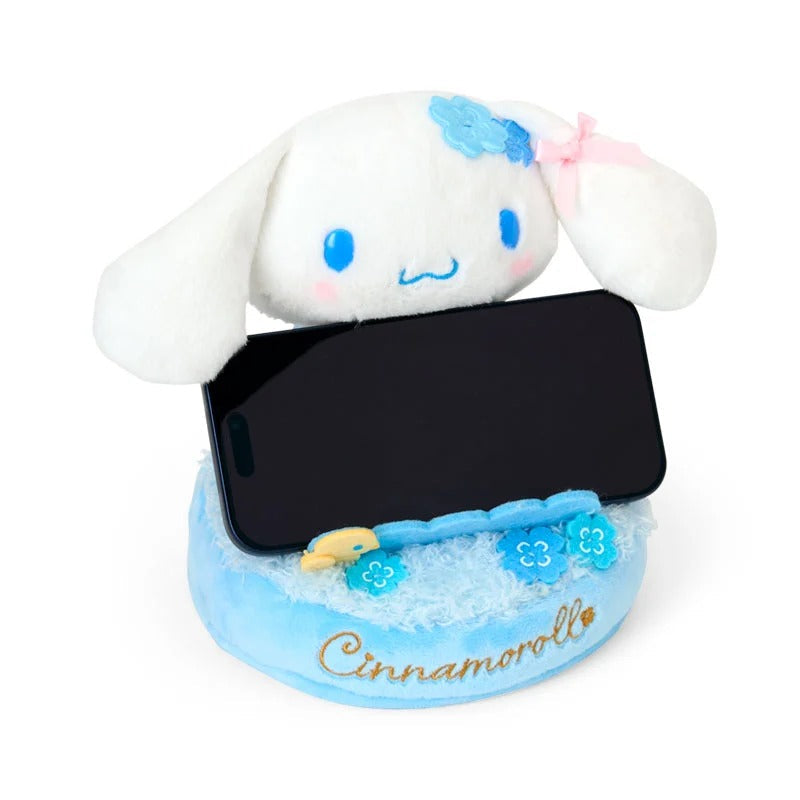 Cinnamoroll Plush Phone Stand (Blue Clover Series) - Image 2