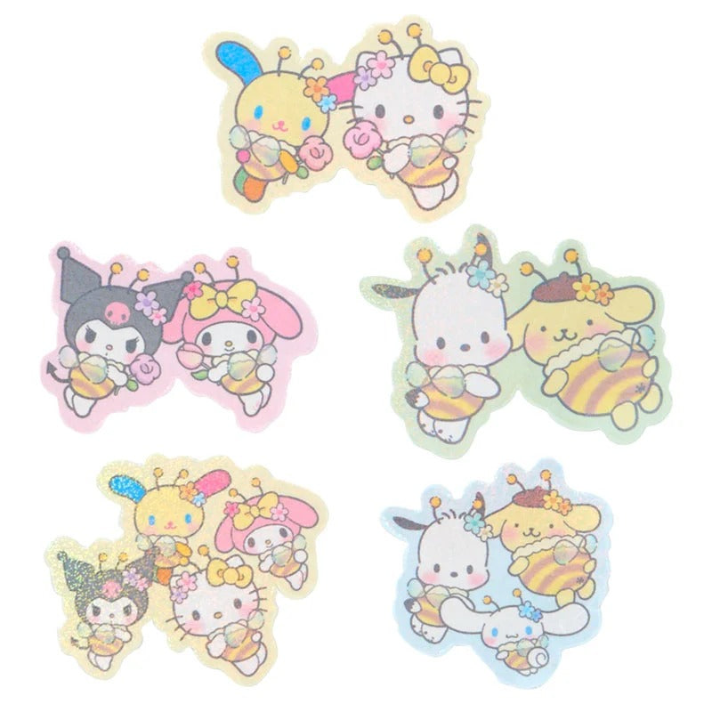 Sanrio Characters 24-pc Sticker Set (Sweet As Can Bee Series) - Image 4