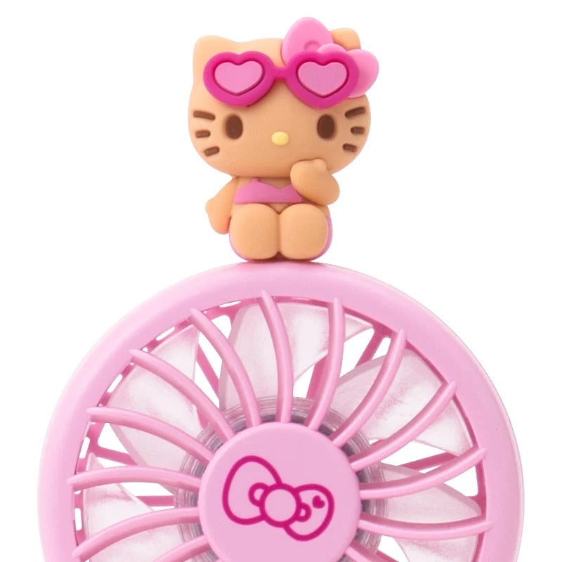 Hello Kitty 2-Way Portable Handy Fan (Pink) - Image 2