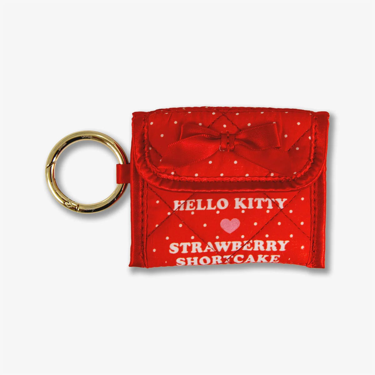 Hello Kitty and Friends x Sonix Strawberry Shortcake Ear Bud Pouch - Image 2