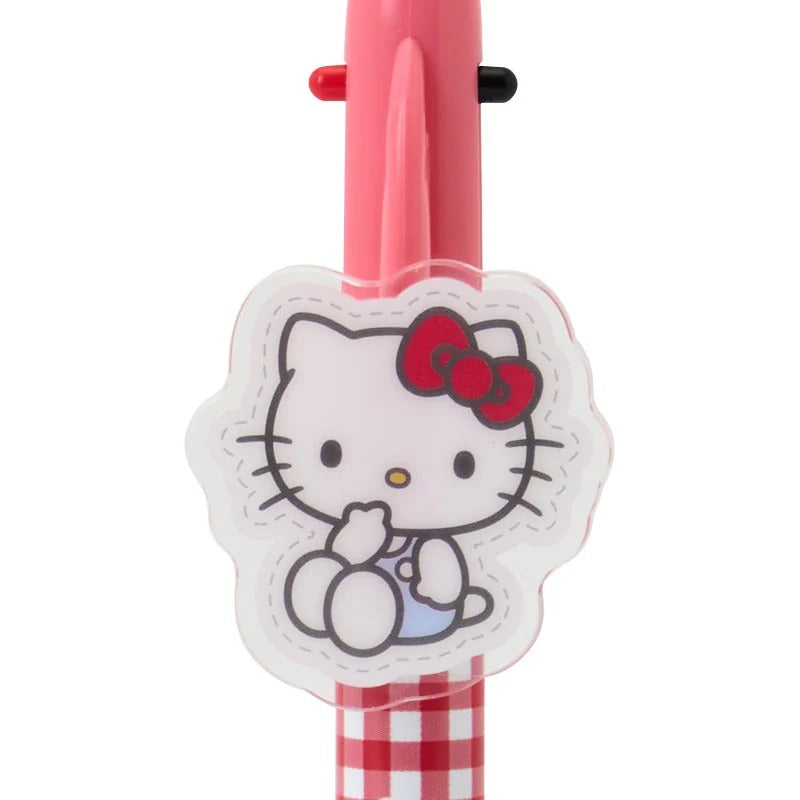 Hello Kitty 2-Color Gingham Retractable Pen - Image 2