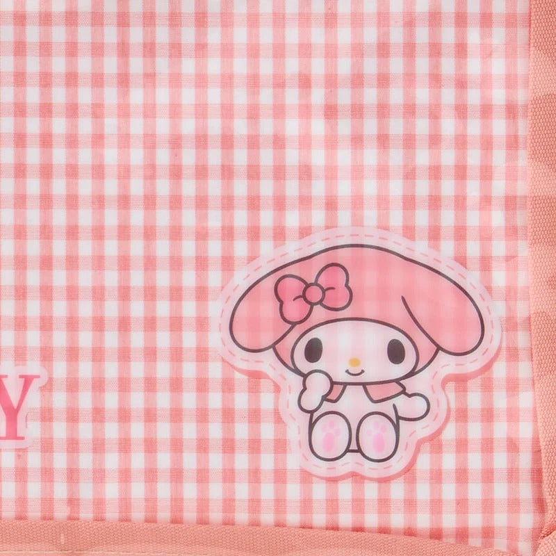 My Melody Gingham Flat Pouch - Image 2