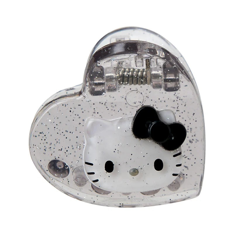 Hello Kitty 4-pc Mini Glitter Hair Clip Set (Silver) - Image 3