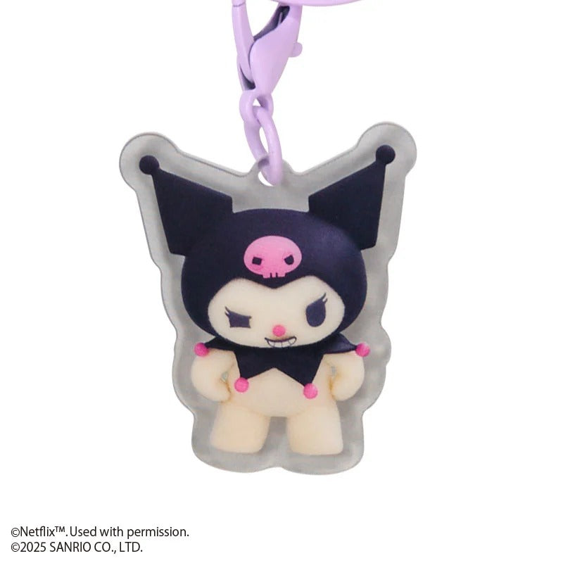 Kuromi Acrylic Keychain (My Melody & Kuromi Netflix Series) - Image 5