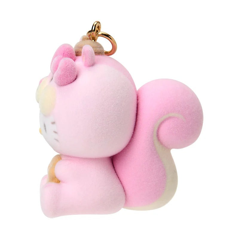 Hello Kitty Bag Charm (Fluffy Squirrel Series) - Image 3