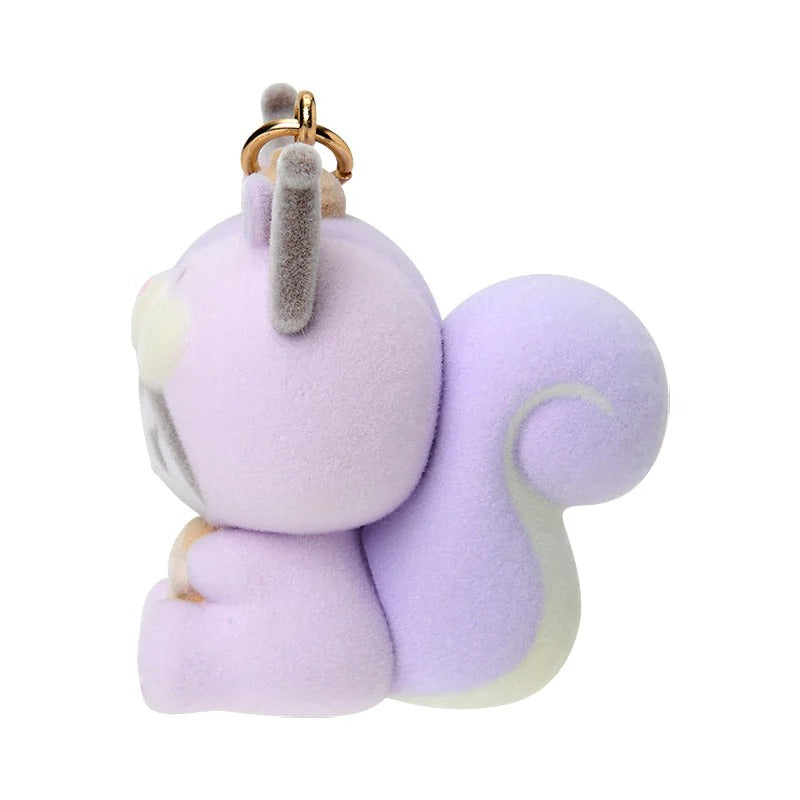 Kuromi Bag Charm (Fluffy Squirrel Series) - Image 3